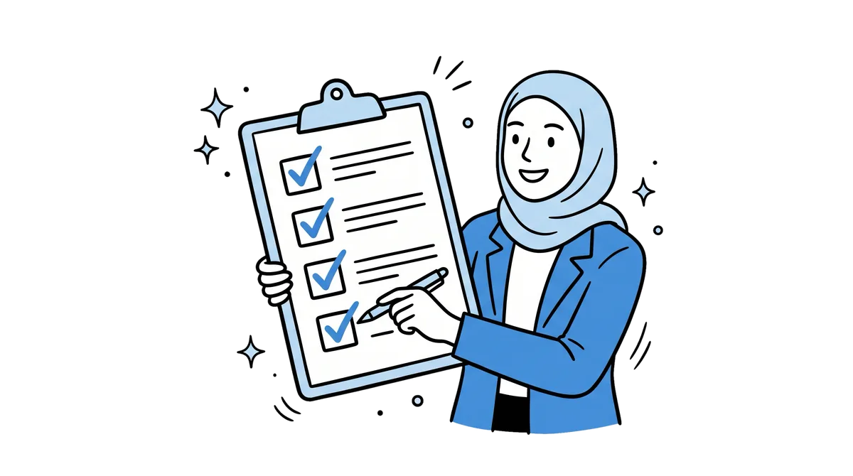 Checklist of grant eligibility criteria