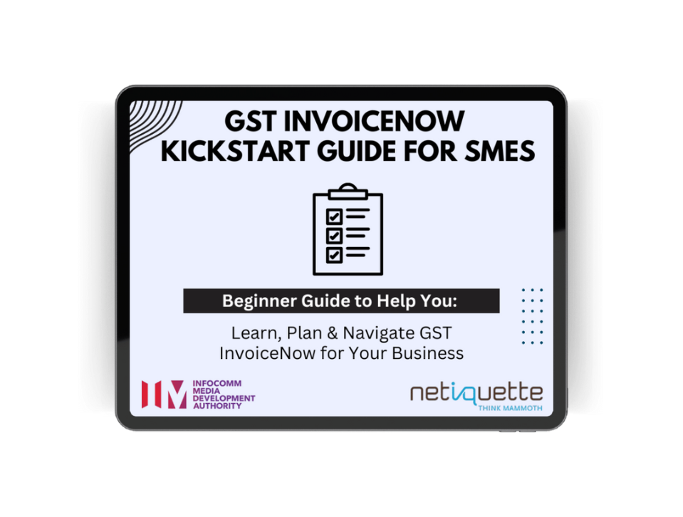 GST InvoiceNow Kickstart Guide